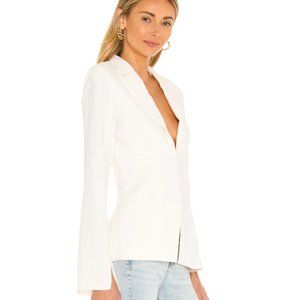 Dovima Blazer in Ivory Amanda Uprichard
